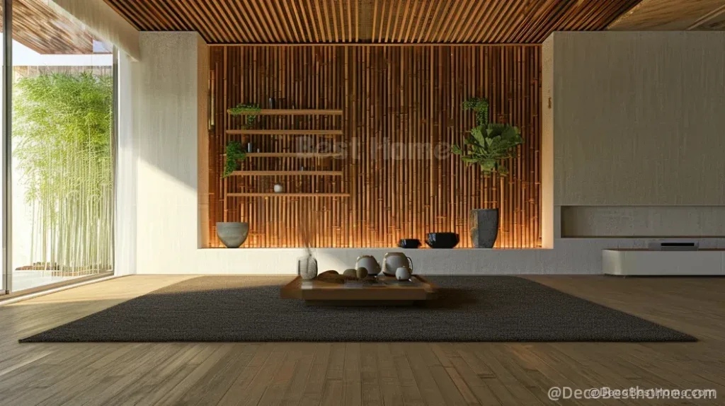 Bamboo poles for home