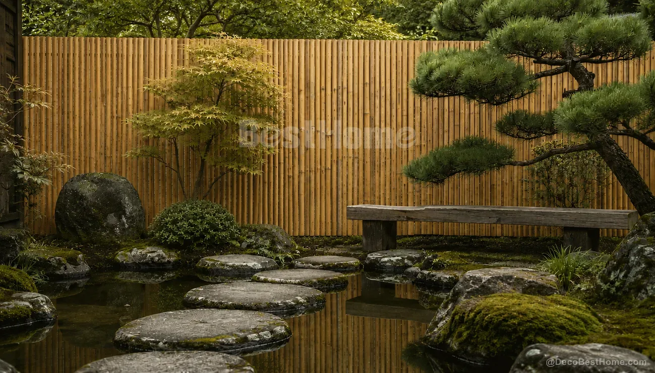 Bamboo fencing & edging 1
