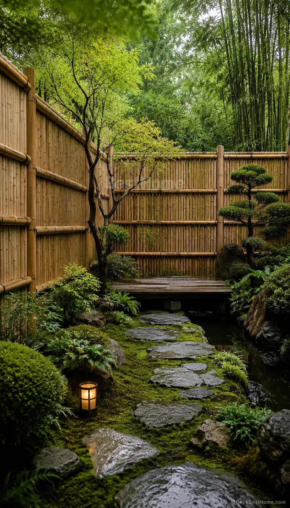 Bamboo fencing & edging 2