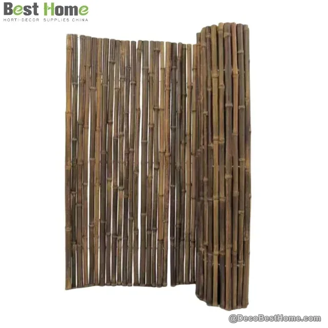 Carbonized bamboo roll