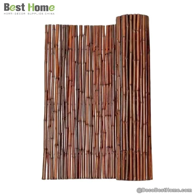 Mahogany bamboo roll