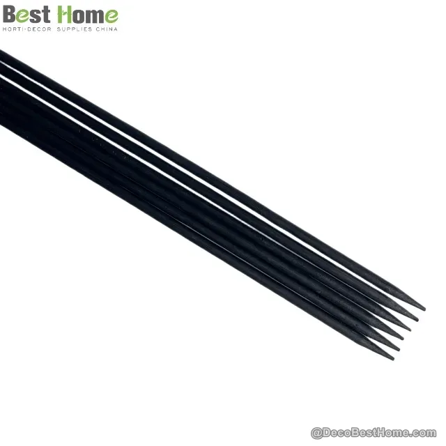 Black-dyed sticks