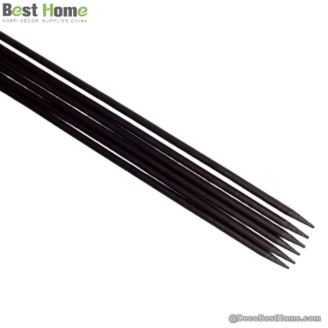 Brown-dyed sticks