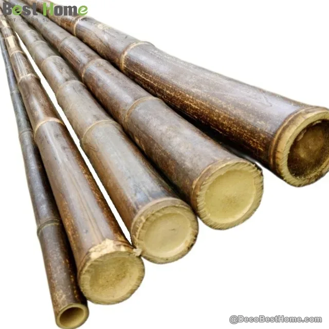 Natural black poles