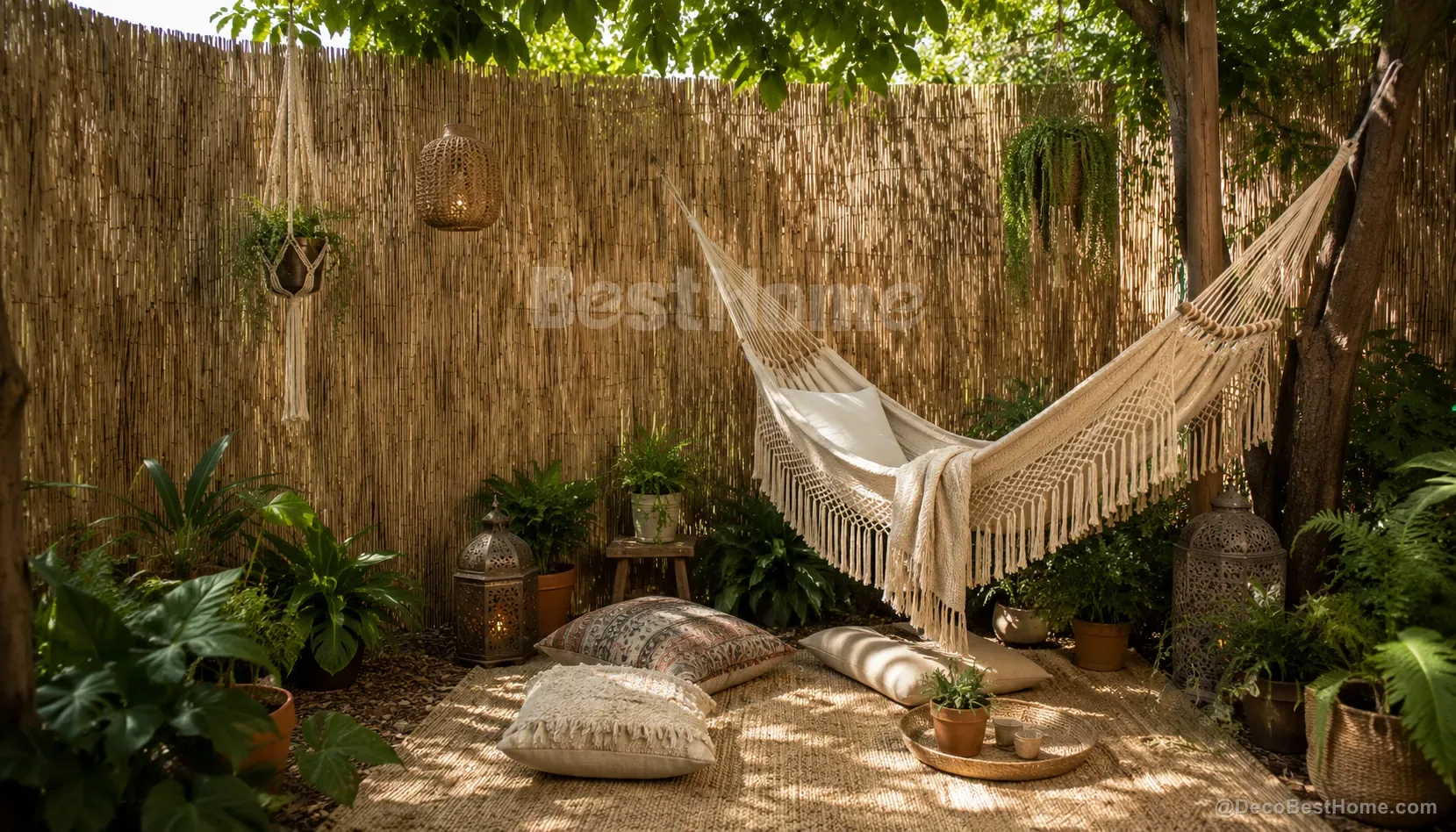 Budget peeled reed fence 3–6 mm