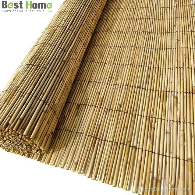 Thick peeled reed fence 5–8 mm