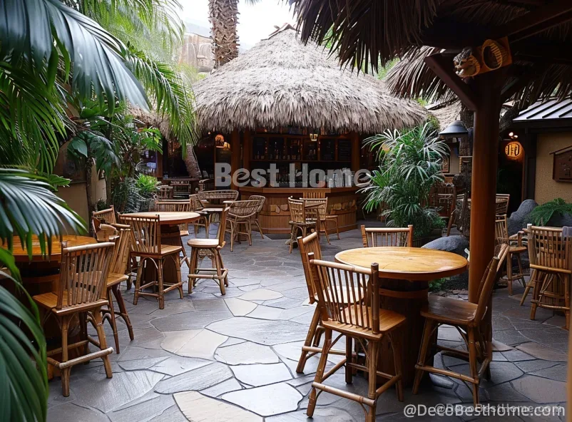 Thatch roof panels