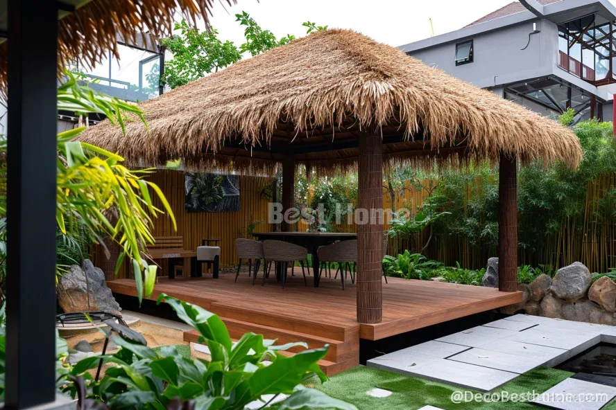 Thatch umbrella